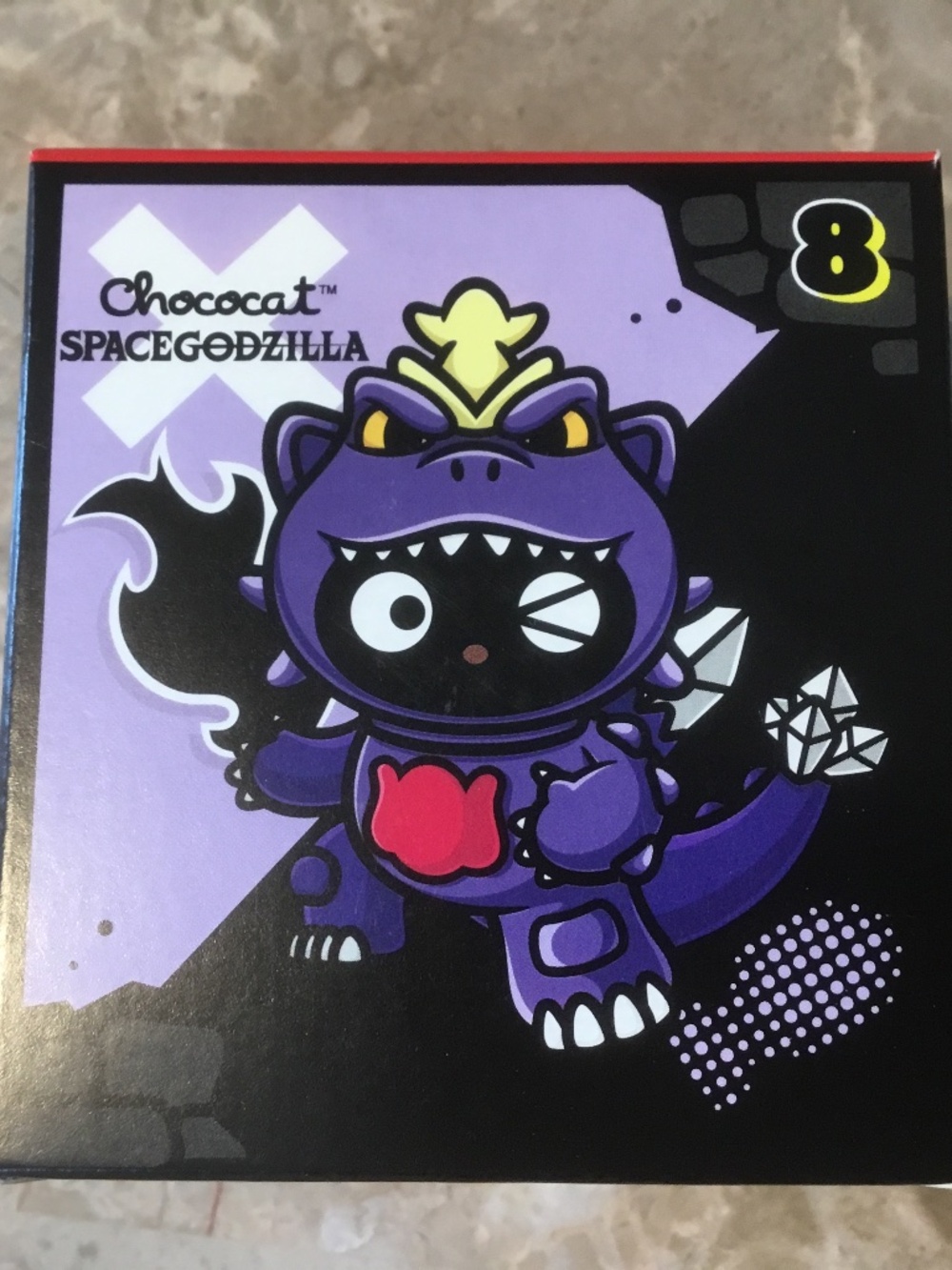 Chococat Space Godzilla #8 and Box Hello Kitty and Friends -Godzilla) Nice!